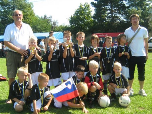 Mladi Murini nogometaši zmagali na turnirju na Madžarskem